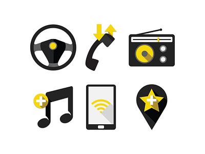 In Progress Icons flat icons