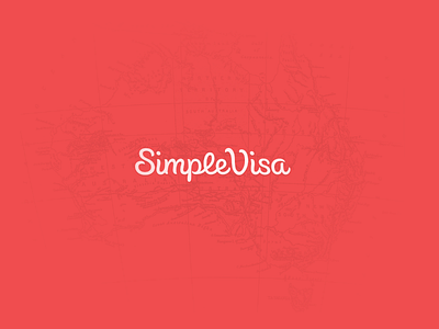 SimpleVisa Wordmark australia hot air balloon simple simplevisa visa wordmark