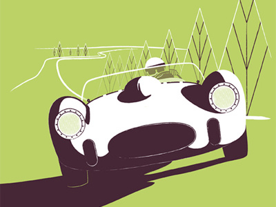 Racing race vintage