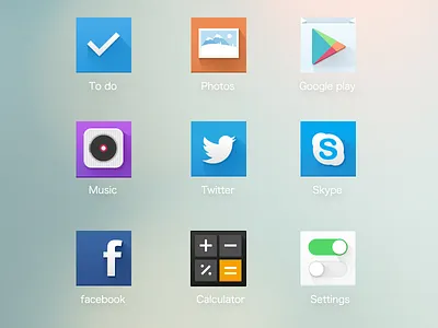 Flat Icon 2 flat icon