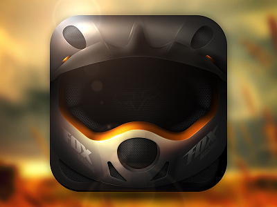 DH Helmet app icon app bike dh downhill helmet icon iphone