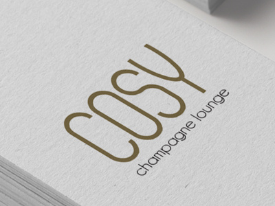 Cosy brand branding design graphic identity logo logotipo logotype type