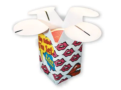 Electric Lip Bombs Package bombs electric lip lipbalm lipstick makeup package popart quoteclouds