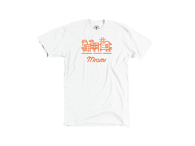 Miami Tshirt buy me cotton bureau florida illustration miami south beach tshirt