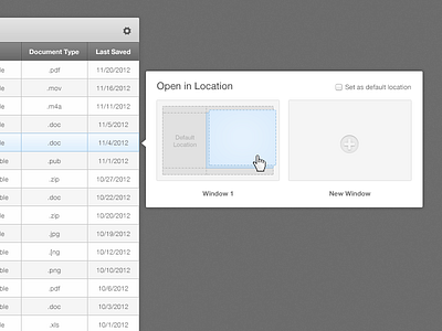 Window & Pane Map dual monitor monitor monitors open pane panes pop up tip tooltip ui ux window