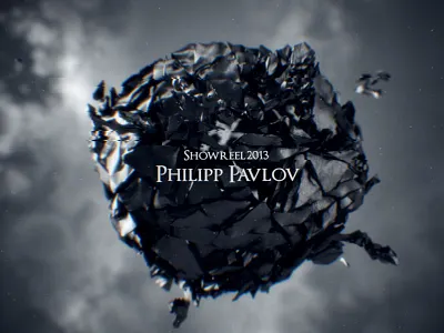 packshot for my new showreel 3d after effects cinema 4d shatter sphere