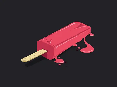 Ice pop ice illustration pop summer vector