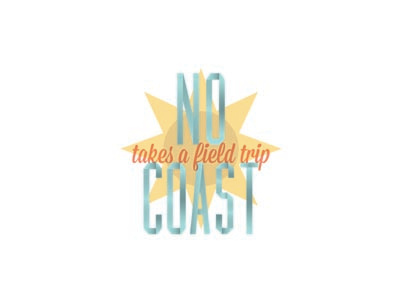 No Coast Facebook Profile branding craft facebook fair illustration image profile promotion ribbon sun type typography