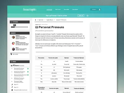 Layout Variation 02 flat ui website wireframe