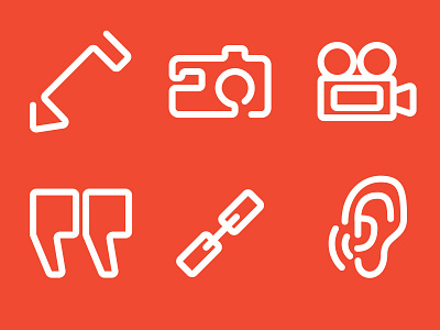 Post Format Icons blog icon stroke