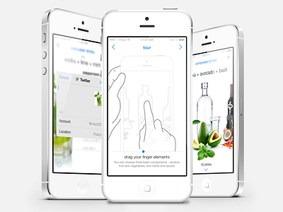 composer drinks app app application composer drink ios ios7