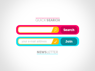 Input bar input newsletter search ui