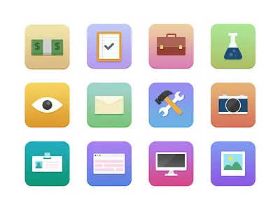 Surfing Icons download flat free freebie icon ios7 psd retina
