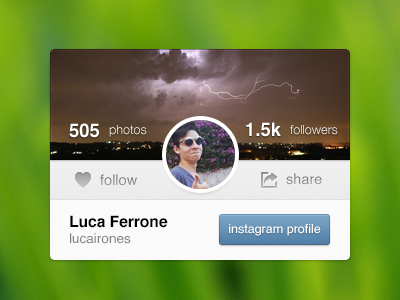 Instawidget blue cool ferrone green instagram instawidget irones photo photos share storm widget