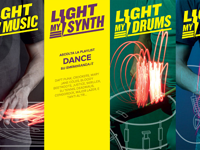 Light my Synth landing landing page music synth web website