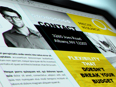 Working on trifold template brochure business clean indesign minimal modern template trifold