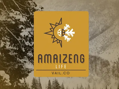 Amaizeng Life Beer beer co colorado logo vail