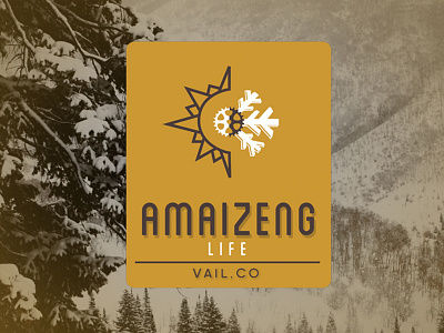 Amaizeng Life Beer beer co colorado logo vail