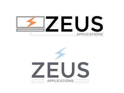 Zeus Logo branding logo zeus