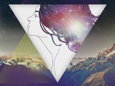 Goddess graphic design illustration