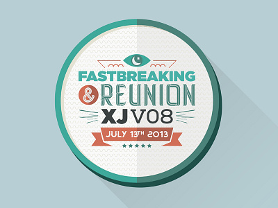 Fast Breaking badges design fastbreaking