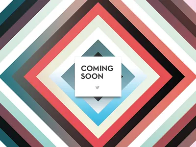 New Landing Page clean colorful coming coming soon flat simple soon web