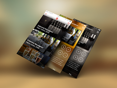 Update Wine App Screens app ios sketch sketchapp wine