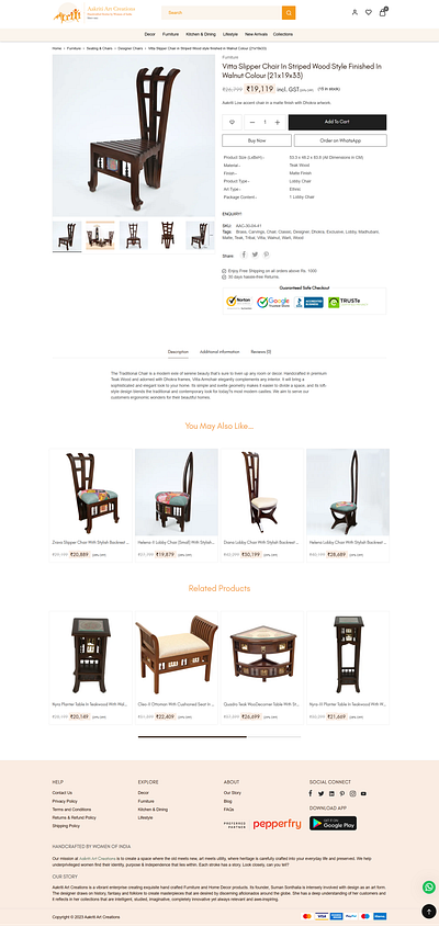 Buy Trendy Designer Wooden Chairs for Comfort and Style chair designer chair teak wood designer chair wooden chair