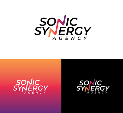 Sonic Synergy Agency agency branding graphic design logo music