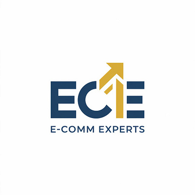 ECE letter logo in E-comm experts (Unused) branding e comm exparts ece icon ece letter logo ece logo logo design logo marke minimal modern typography