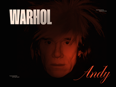 WARHOL // Website animation art blacklead blacklead studio design digital paint product ui warhol web web design webflow website work