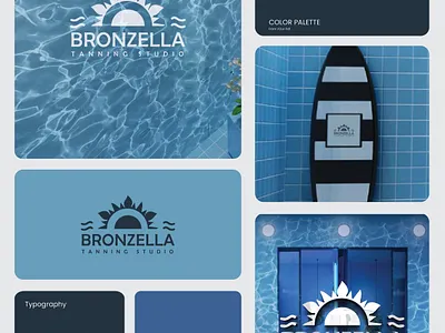 Tanning Studio Brand Logo brand brand identity branding graphic design logo logo design natural logo salon logo sun logo tanning tanning logo tanning salon tanning studio logo