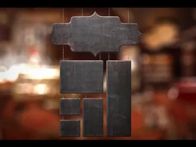 Chalb Board Signage board chalk restaurant sign