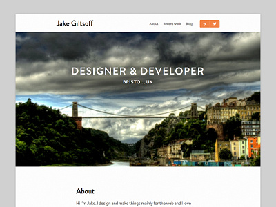 New personal website me responsive website