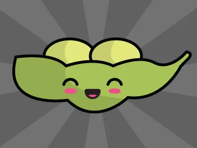 Edamame cute edamame japanese kawaii soy