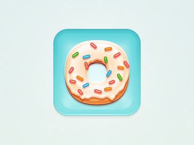 Donut ICON donut food icon rex ui