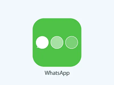 WhatsApp Icon Redesign app icon ios redesign whatsapp