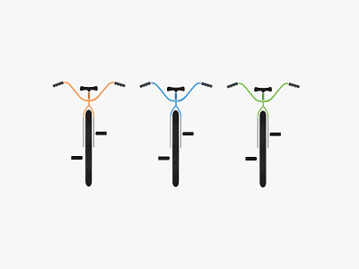 Biker Gang bicycles bikes illustration