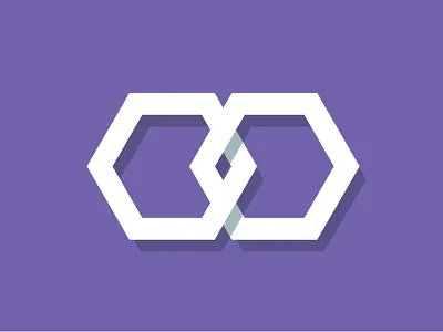 Hexagons flat hexagon shadow shape