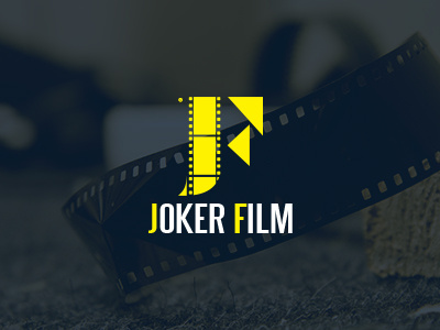 JF camcorder design film joker logo logos logotype studio typography