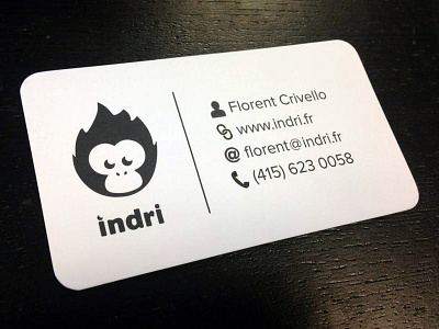 Business Card Recto business card indri