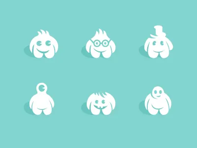 Little Fellas george bokhua logo mark milash symbol