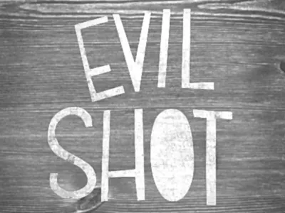 Evil Shot cut paper evil paper cut