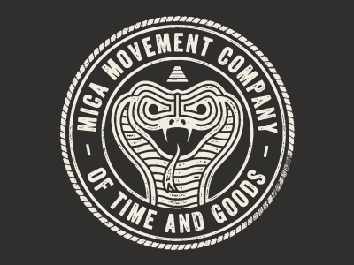 Mica Serpent Seal apparel illustration logo seal serpent snake texture