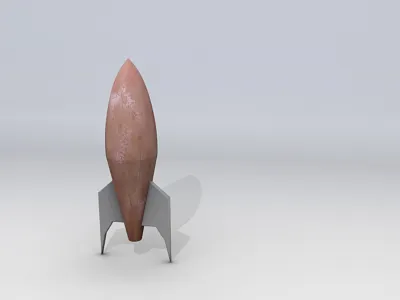 Rocket illustrator photoshop render softimage