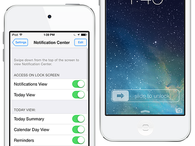 iOS 7 Proposed Redesign