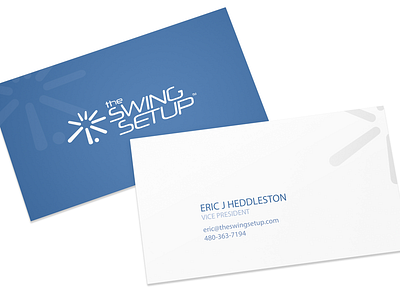 The Swing Setup branding