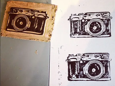 Camera Print camera flat icon print