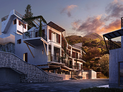 Project Laveno - Arch viz 3d arch viz architecture illustration rendering vray