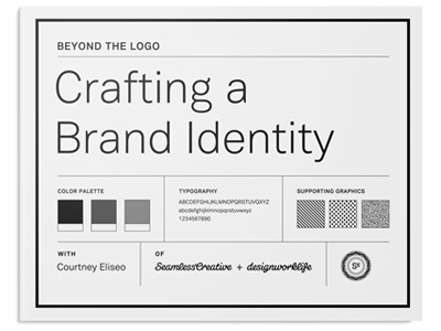 New Skillshare Class! brand class design identity skillshare